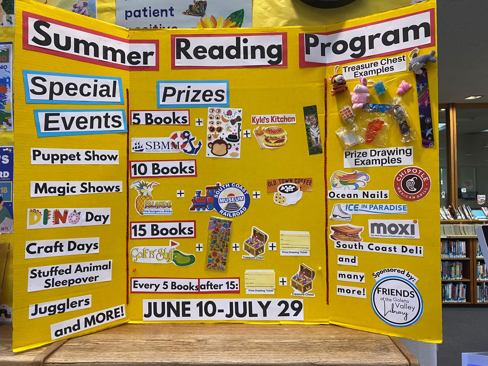 Summer Reading Program Poster