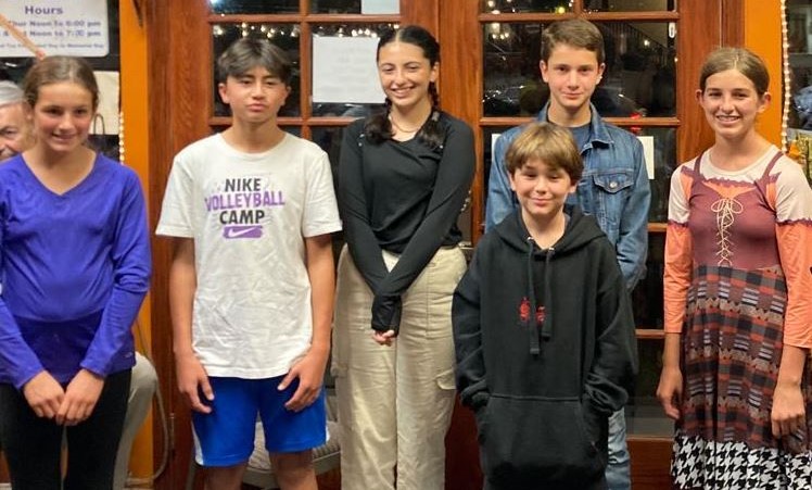 Middle School Winners Ghost Story Challenge