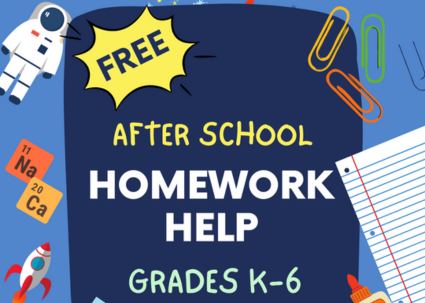 After School Homework Help - GVL Banner