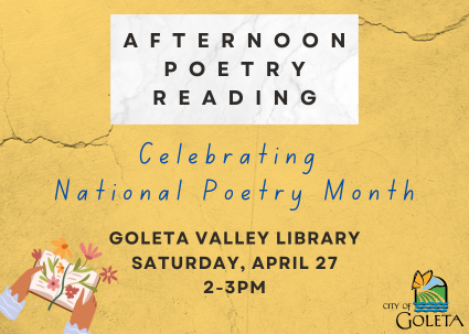 Poetry Reading April 27 2024