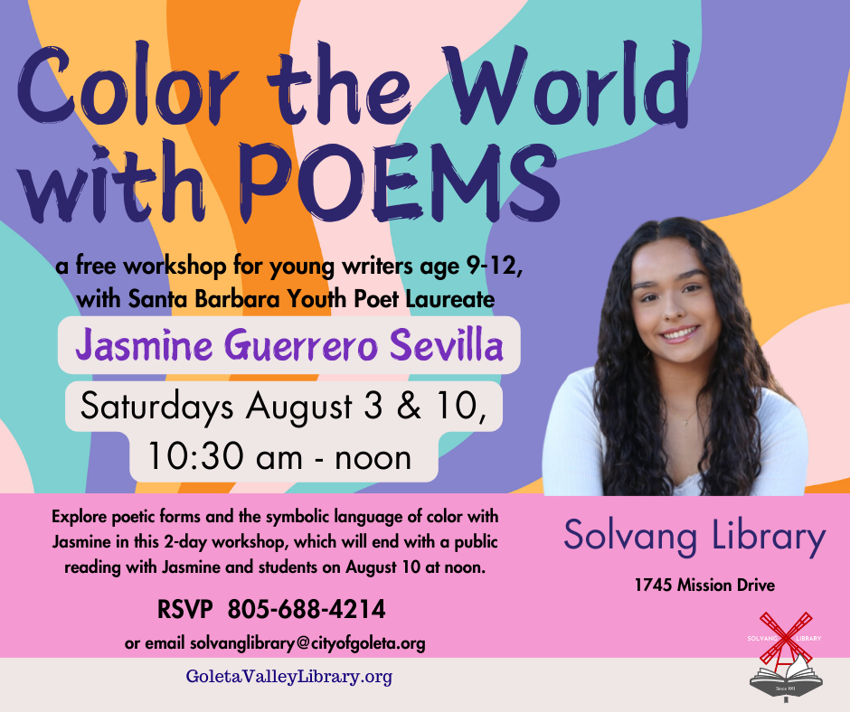 Color the World with Poems Solvang Library