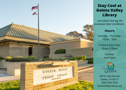 Stay Cool at Goleta Library