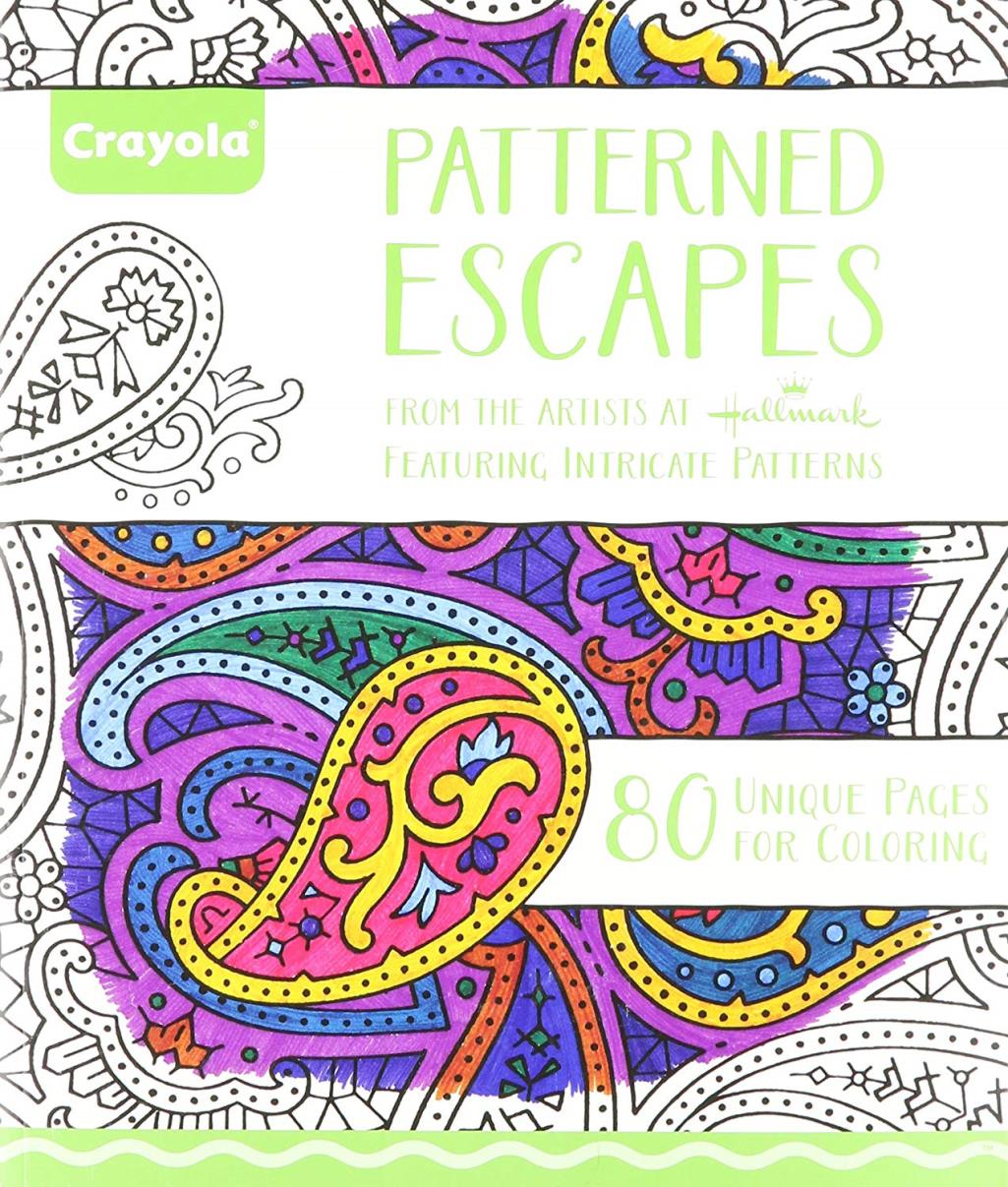 Adult Coloring Book - Patterned Escapes