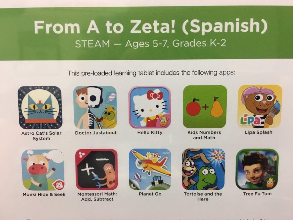 From A to Zeta Grades K-2, Spanish