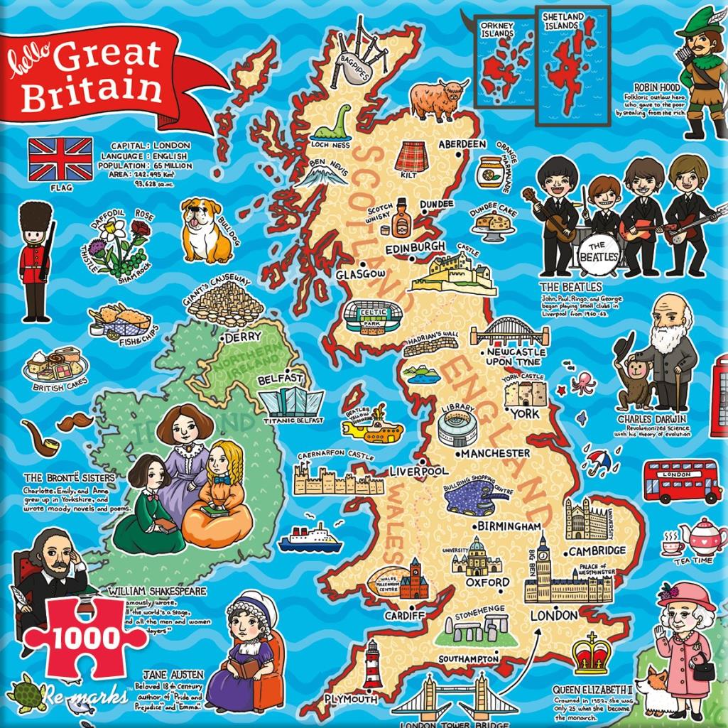 Great Britain Jigsaw Puzzle