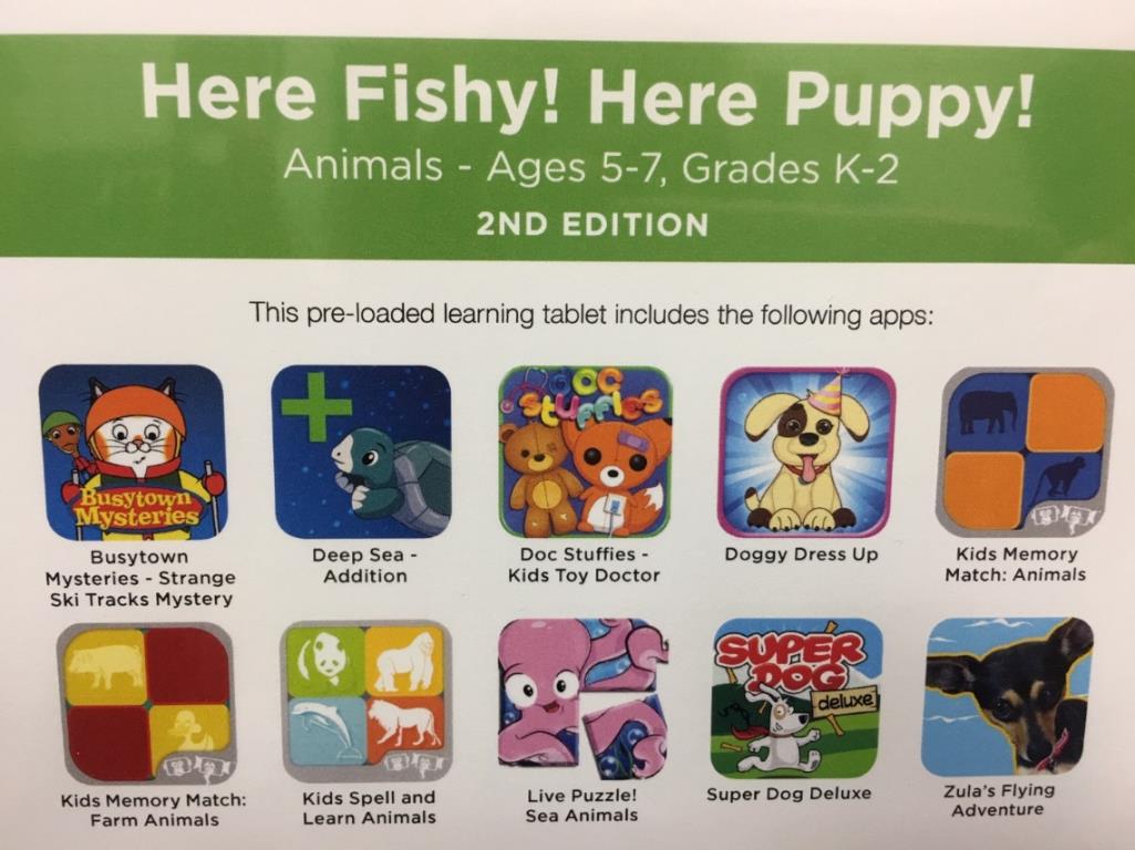 Here Fishy, Here Puppy, Grades K-2