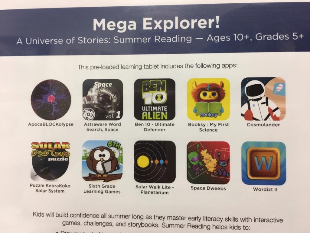 Mega Explorer Grades 5+