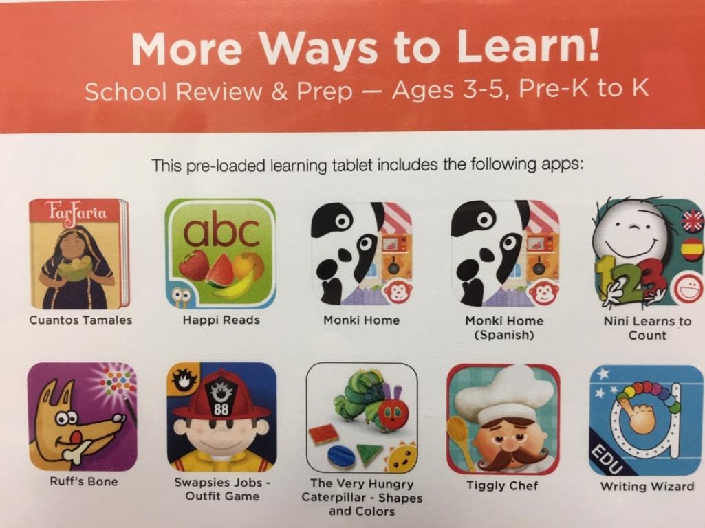 More Ways to Learn Ages 3-5