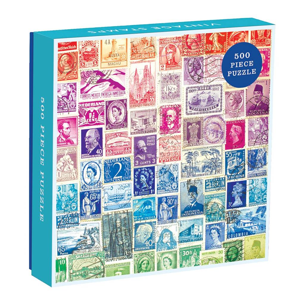 Vintage Stamps Jigsaw Puzzle