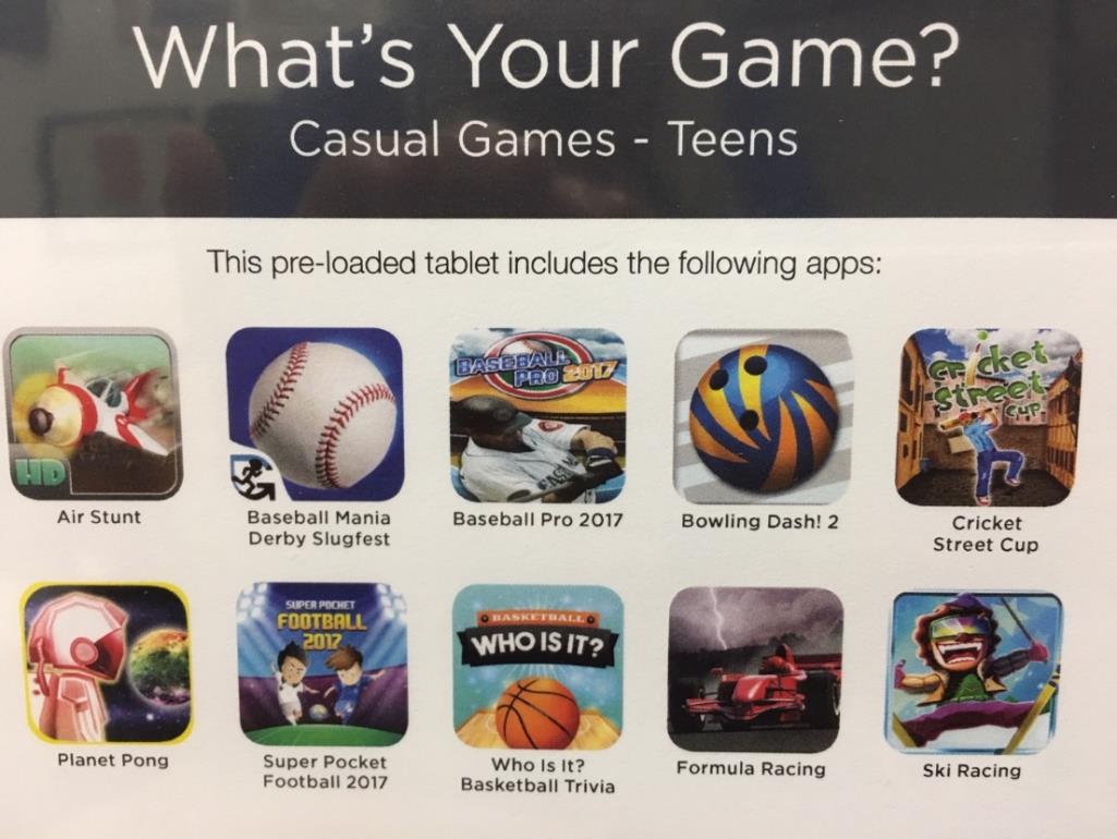 What&#39;s Your Game -Teens